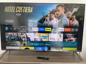 Amazon Fire TV-Omni-QLED-Serie Smart-TV mit 55 Zoll (140 cm), 4K UHD, lokales Dimmen, Sprachsteuerun