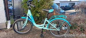 Mädchenfahrrad (türkis) zu verkaufen