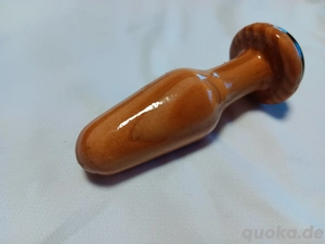 gedrechselter Analplug