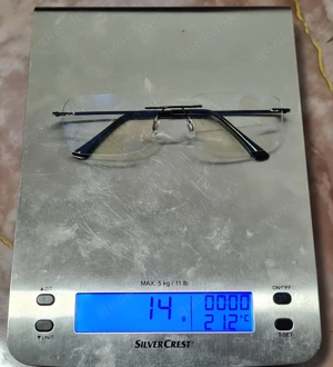 Lesebrille elegant ultraleicht rand-  rahmenlos_+1.0_14g_NEU