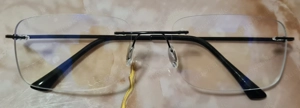 Lesebrille elegant ultraleicht rand-  rahmenlos_+1.0_14g_NEU