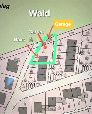 Haus mit Garten, Garage und Keller