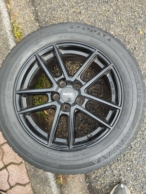 Continental VancoWinter2  225 55 R 17C auf Platin Alufelge