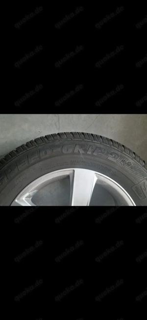 Winter Reifen auf Alufelgen 