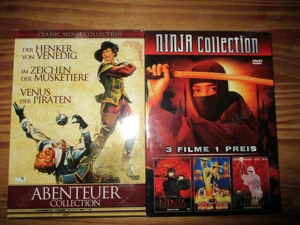 2 DVD Boxen mit 6 Filmen NEU