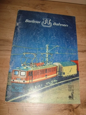 Berliner TT Bahnen 1977 78-Katalog
