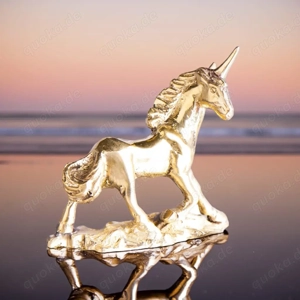 Einhorn   Messing poliert