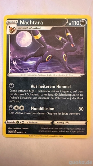 Pokemon   Karte Nachtara