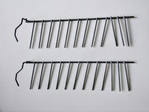 2 Klappstachel für Geschirrspüler Tellerhalter Set
