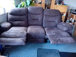 Sofa Couch Relaxe in Braun