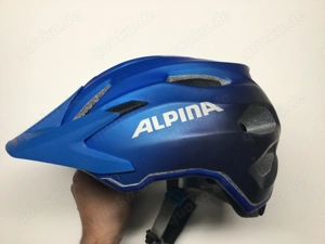 Alpina Helm Fahrradhelm Blau 