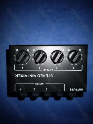 mini Mixer CX400 Stereo Professional Audio Series Passive. Nie benutzt