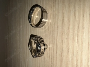 2 neuwertige echt coole Edelstahlringe