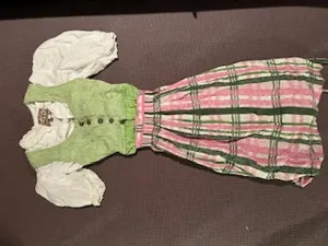 Dirndl Turi Landhaus Gr. 116 mintgrün mit Bluse 