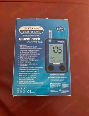 testa med TESTAmed  GlucoCheck ADVANCE