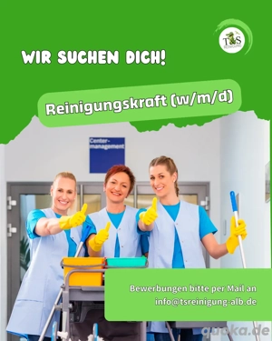 Reinigungskraft gesucht W M D in Albstadt