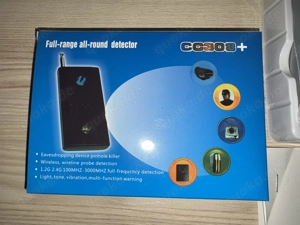 Neuer Detektor für Überwachungskameras, Wanzen, Abhörgeräte