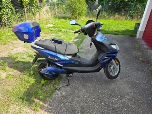 E-Fun Lipo 45 Elektroroller   45 km h, Topcase, Ladegerät, Papiere