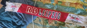 RB Leipzig Fan Schal mit 24 Autogrammen 