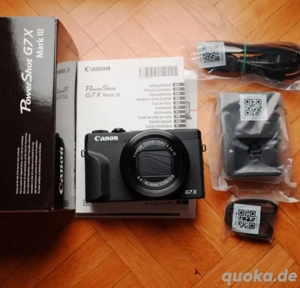 Canon PowerShot G7X Mark III OVP Garantie