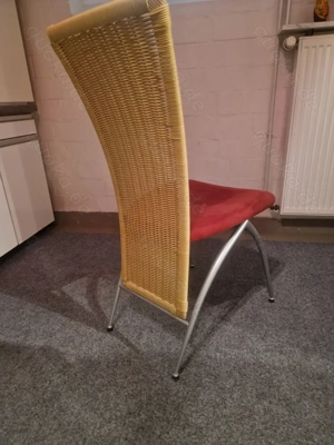 4 Esszimmerstühle modernes Design Bild 4