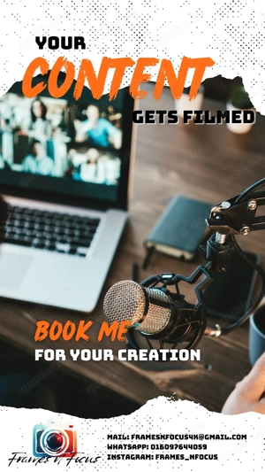 Videograf für Deine Wünsche