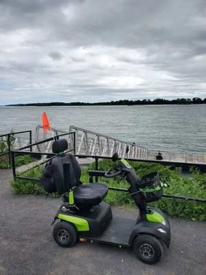 4-Rad-Elektroroller in ausgezeichnetem Zustand   Sicherheit und Autonomie garantiert