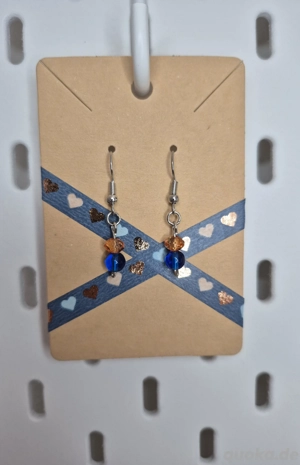 Handgemachte Glasperlen-Ohrringe