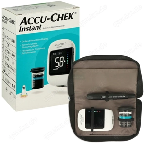 Accu-Chek Instant Geräte mg dL Blutzuckergerät 10   VB Bild 2