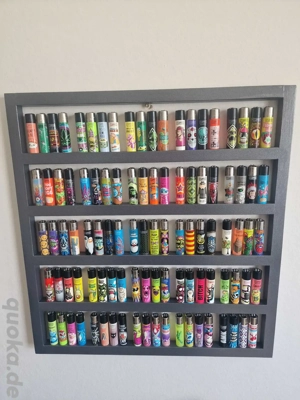 Clipper Feuerzeuge, Sammlung, Regal, Geschenk 