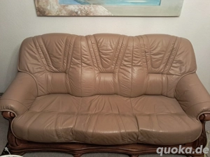 Echtleder Sofa
