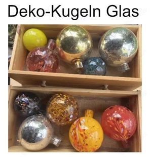 Deko-Kugeln Glas