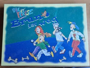 Kinder-Brettspiel: Bruno ist weg