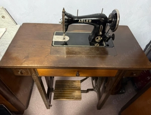 Nähmaschine Adler KL 52 - Kochs Bielefeld - Antik Sammler Deko