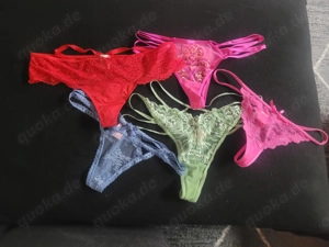 Getragene slips Klatsch nass