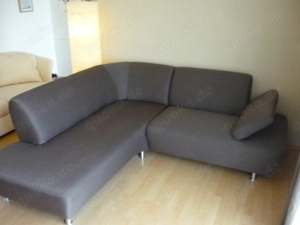 Sofa Ecksofa Schokobraun ca. 218 x 206cm 