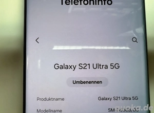 Verkaufe Samsung Galaxy S21 5G ultra 128gb 