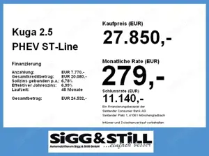 Ford Kuga 2.5 PHEV ST-Line X LED*ACC*HUD*BO*4xSHZ*2xCAM Bild 2