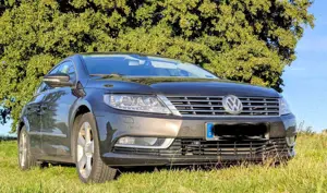 Volkswagen CC Vollausstatt. ACC, TÜV neu, Leder hell, black oak