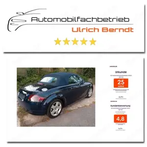 Audi TT Roadster 1.8T 132 kW / TÜV+Insp. inkl. ZR neu