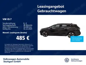 Volkswagen ID.7 Tourer Navi Kamera LED AHK ACC SHZ