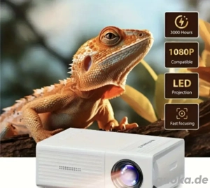 LED Mini Projektor - Neuwertig mit OVP und komplettem Zubehör
