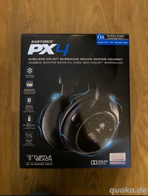 Turtle Beach Ear Force PX4 Wireless Dolby Surround Gaming Headset Bild 4