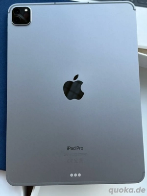 SUPERB iPad Pro M2 Space Grau 11 Zoll 128 GB Wi-Fi + 5G + Stift & Etui-Paket