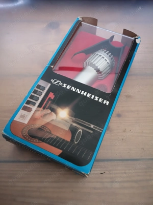 Sennheiser MD 200 Dynamisches Vintage Mikrofon mit Box