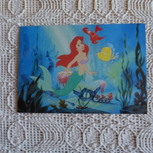 Vintage - Postkarten - Disney - Arielle + Die Schöne und das Biest, je Stück 3,00 Euro Bild 6