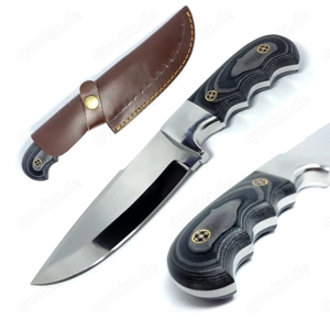 Küchenmesser Outdoor-Werkzeug Outdoormesser Ledermesserscheide D2-Stahl HSW 