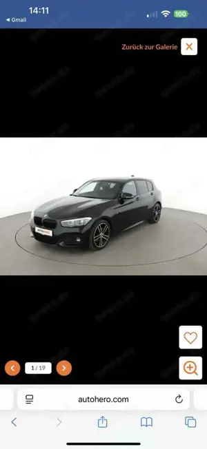 BMW 120 120 i Edition M Sport Shadow