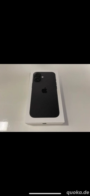 iphone 16   Schwarz   128 GB 