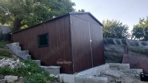 Blechgarage Hütte Autogarage Schuppen Lagerraum